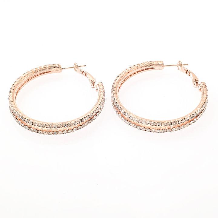 Bijoux Bar Bijoux Bar 1 3/4 Inch Hoop Earrings
