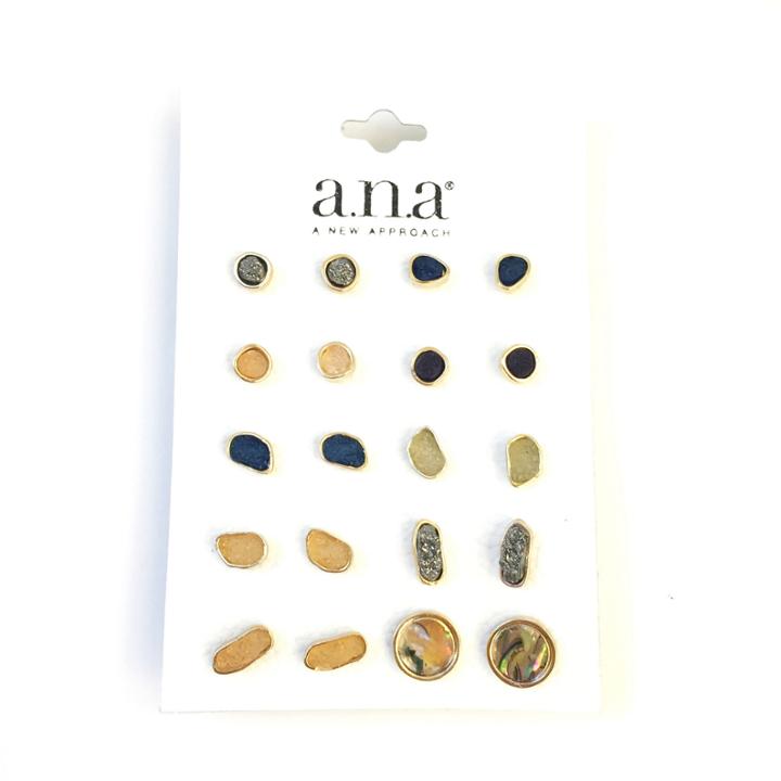 A.n.a 10 Pair Earring Sets