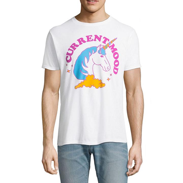 Pride Unicorn Current Mood Graphic Tee