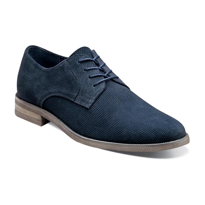 Stacy Adams Corday Mens Suede Plain-toe Oxfords