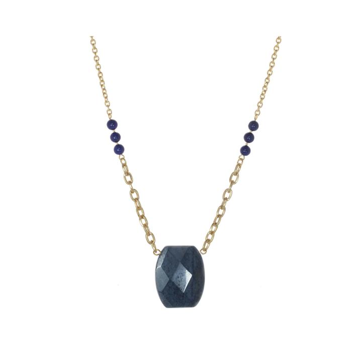 Rox By Alexa Dyed Blue Lapis Necklace