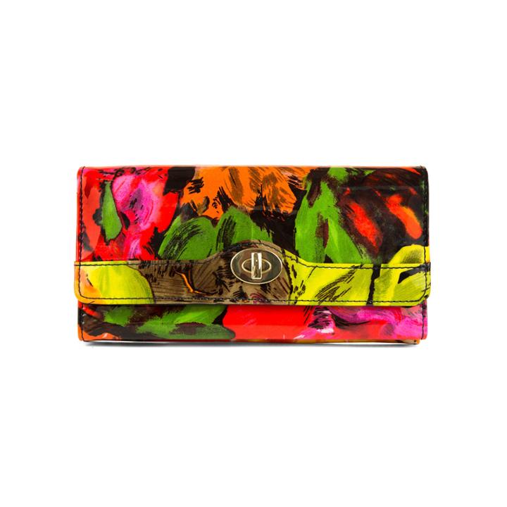 Mundi File Master Bright Floral Wallet