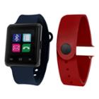 Itouch Air Activity Tracker & Interchangeable Band Set Blue/red Multicolor Smart Watch-jcp5553b724-nab
