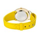 Laura Ashley Womens Yellow Strap Watch-la31030yl