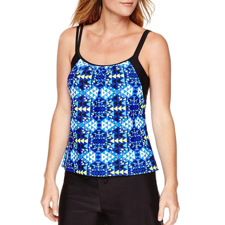 Splashletics&trade; Layered Tankini