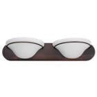 Nadia 2-light Brown Bath Vanity