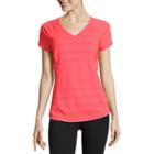 Xersion Short Sleeve V Neck T-shirt-womens