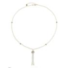 Monet Jewelry Womens Simulated Pearls Pendant Necklace