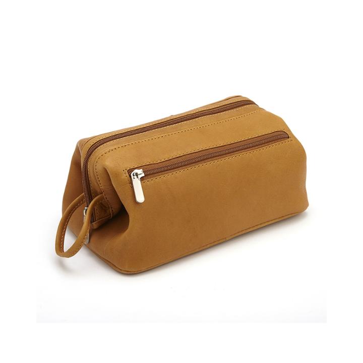 Royce 100% Leather Toiletry Bag