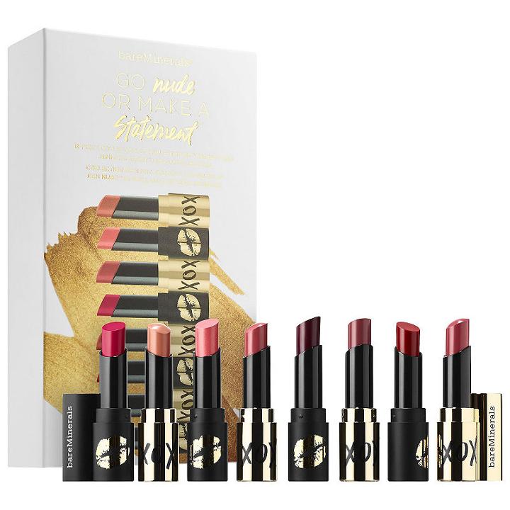 Bareminerals Go Nude Or Make A Statement Mini Lipstick Set