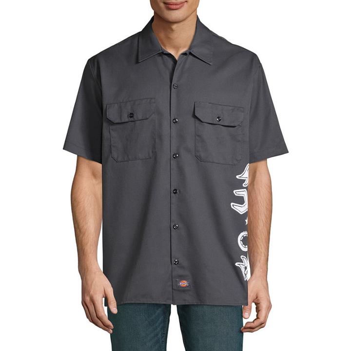 Dickies Short Sleeve Button-front Shirt