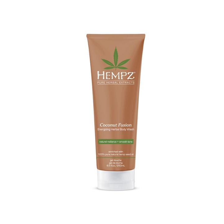 Hempz Coconut Fusion Energizing Herbal Body Wash - 8.5 Oz.