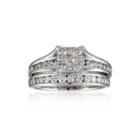 Limited Quantities 1 Ct. T.w. Diamond 14k White Gold Bridal Ring Set