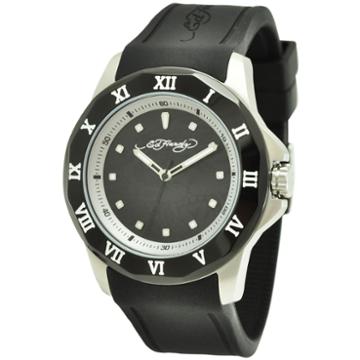 Mens Ed Hardy Roman Black Watch