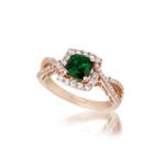 Levian Corp Le Vian Womens 3/8 Ct. T.w. Green 14k Gold Cocktail Ring