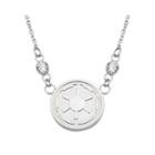 Star Wars Stainless Steel Imperial Symbol Pendant Necklace