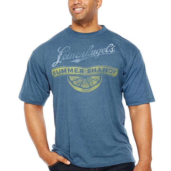 Leinenkugels Summer Shandy Short Sleeve Graphic T-shirt-big And Tall