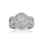 Limited Quantities 2 Ct. T.w. Diamond 14k White Gold Bridal Ring Set