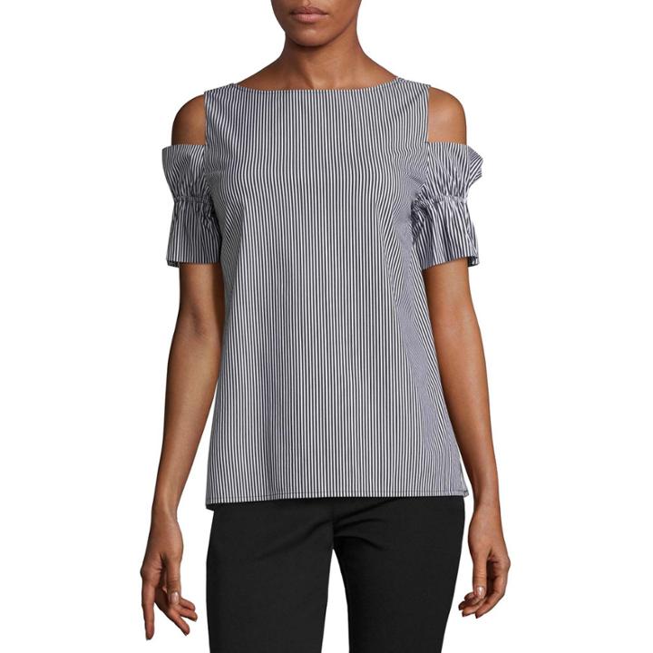 Worthington Cold Shoulder Shirt