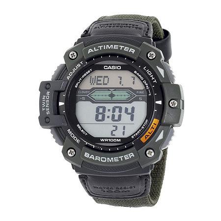 Casio Twin Sensor Mens Altimeter/barometer Digital Sport Watch Sgw300hb-3avcf