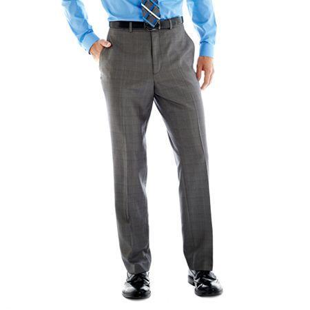 Billy London Uk Gray Basketweave Suit Pants