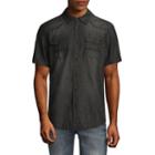 I Jeans By Buffalo Short Sleeve Button-front Shirt