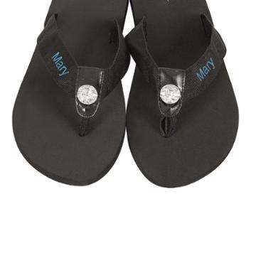 Cathy's Concepts Personalized Flip Flops