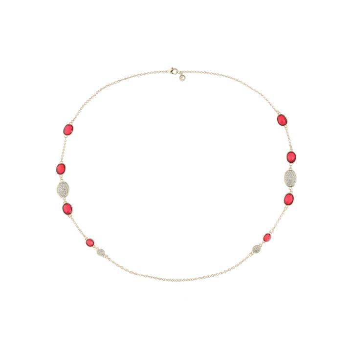 Gloria Vanderbilt Womens Brass Strand Necklace