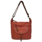 St. John's Bay Washed Flap Pocket Hobo Bag