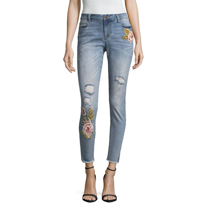 A.n.a 3d Embroidered Jegging