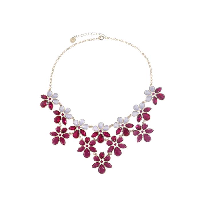 Liz Claiborne Purple Statement Necklace