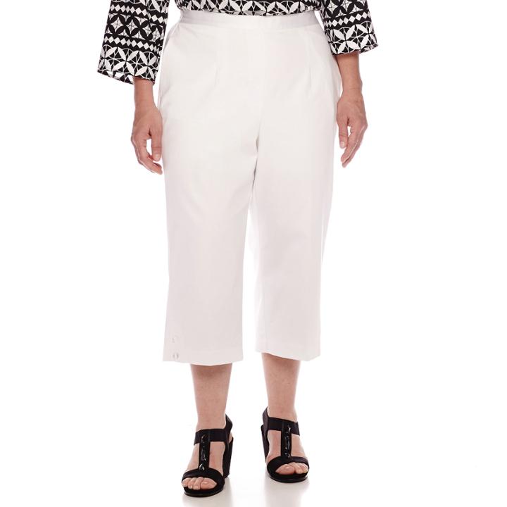 Alfred Dunner Sao Paolo Pull-on Capris - Plus
