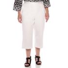 Alfred Dunner Sao Paolo Pull-on Capris - Plus