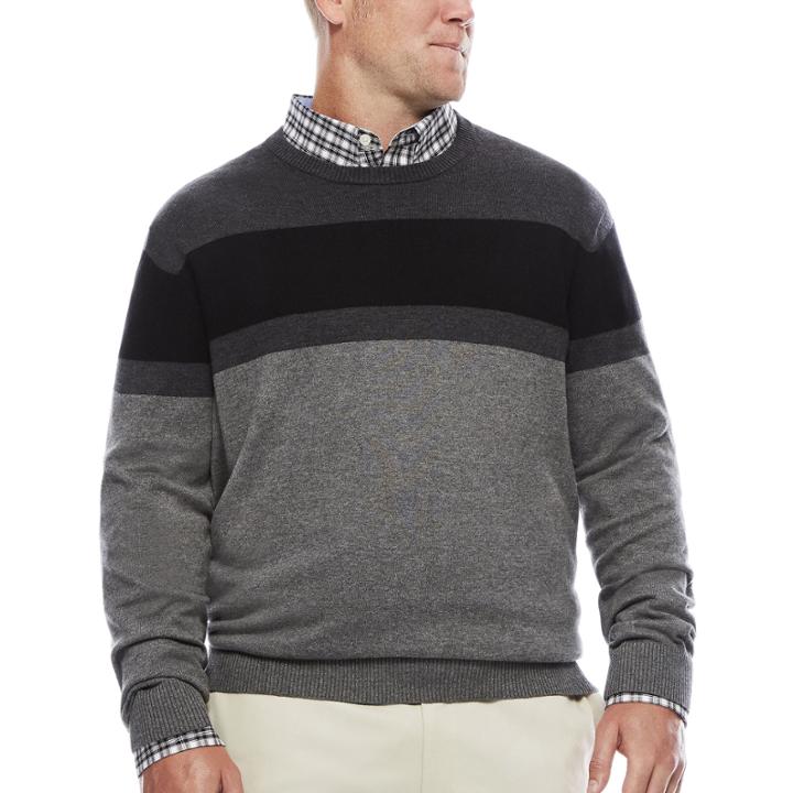 Izod Fieldhouse Crew Sweater
