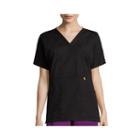 Wonderwink Womens Short-sleeve Peek-a-boo Pocket Top - Plus