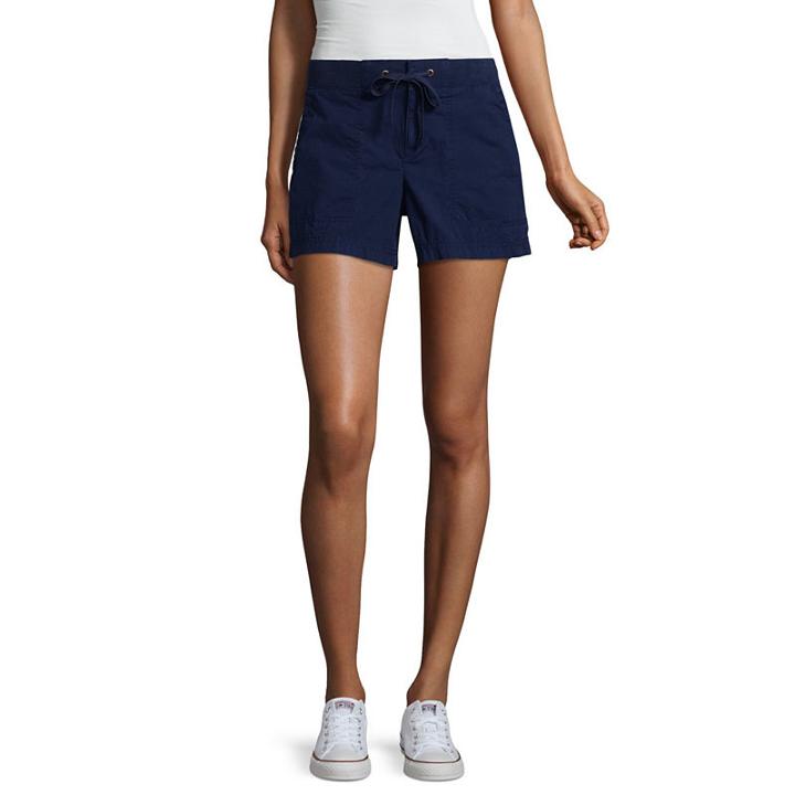 A.n.a Twill Knit Waist Shorts