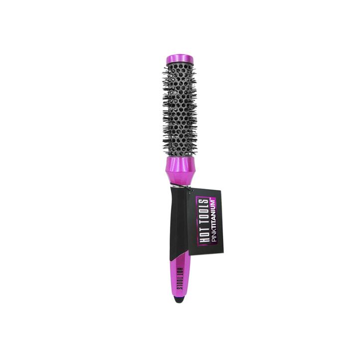 Hot Tools Pink Titanium 1 Thermal Round Brush