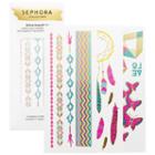 Sephora Collections Hine Beautifully Watercolor Metallic Temporary Tattoos