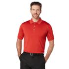 Pga Tour Short Sleeve Solid Jersey Polo Shirt