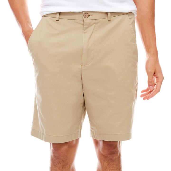 Biscayne Bay Washed Relaxed Fit Twill Shorts