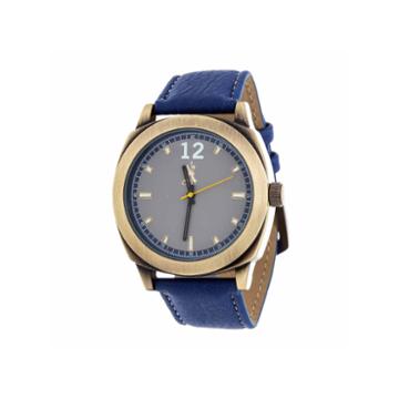 Brooklyn Exchange Mens Blue Strap Watch-nwl399010ag-bl