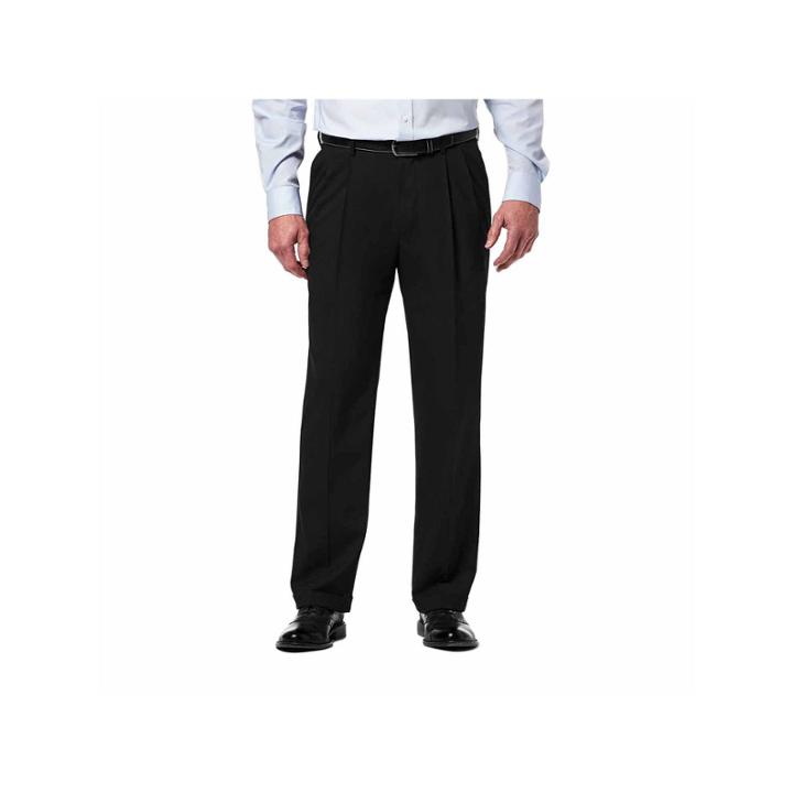 Haggar Premium Stretch Classic Fit Pleated