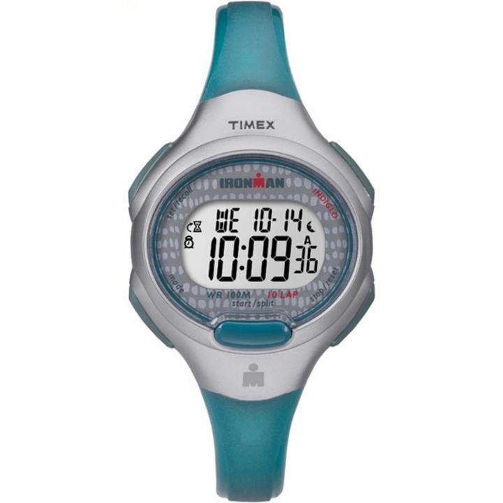 Timex Ironman Essential 10 Womens Blue Strap Watch-tw5m101009j