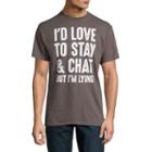 Stay And Chat Ss Tee