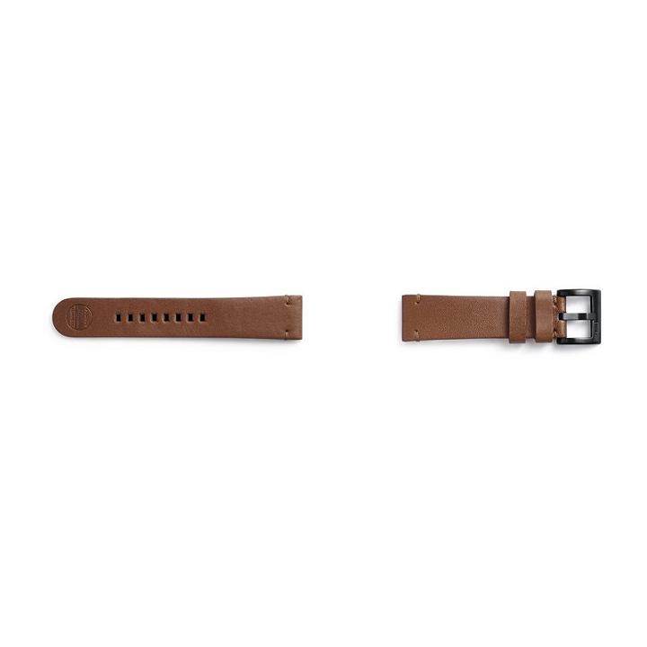 Samsung Wearables Gear S3 Compatible Unisex Brown Watch Band-gp-r765breeiac