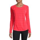 Xersion Long Sleeve Scoop Neck T-shirt-talls