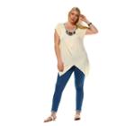 White Mark Grace Tunic Top Plus