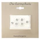 Sensitive Ears Silver-tone 6-pk. Replacement Disc Earring Backs