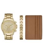 Mens Gold Tone 3-pc. Watch Boxed Set-fmdjset526