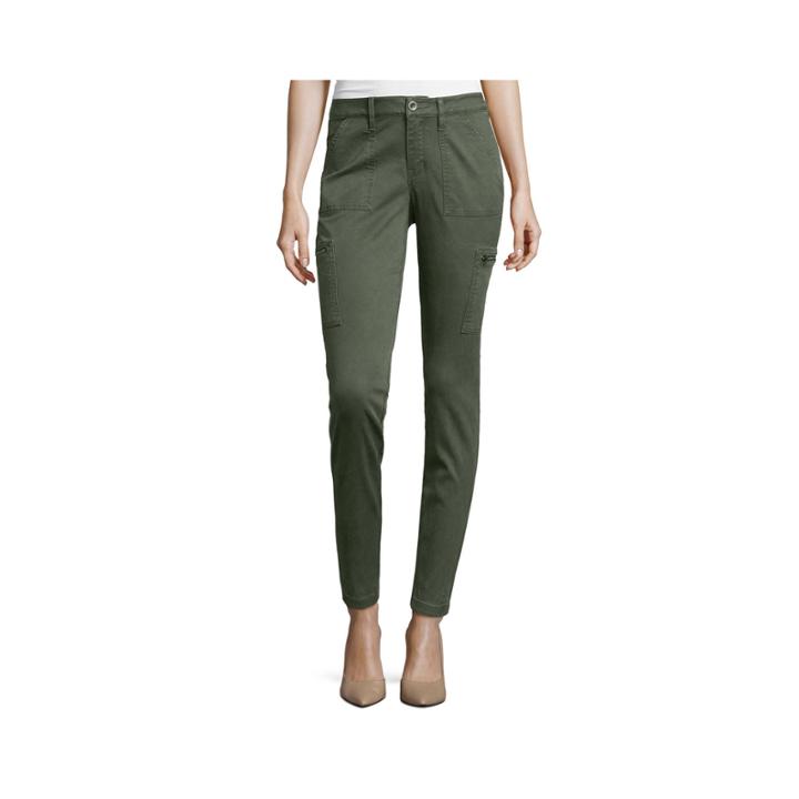 A.n.a Skinny Cargo Ankle Pants- Petite